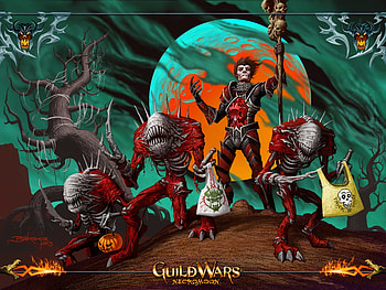 g.w, , halloween, worlds, war HD wallpaper