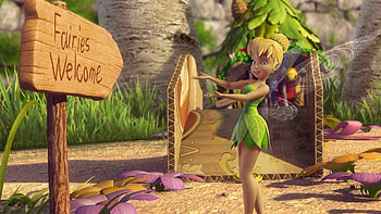 Tinker Bell and the Great Fairy Rescue 20210, tinker bell, movie, the great fairy rescue, fairy, fantasy, green, disney HD wallpaper