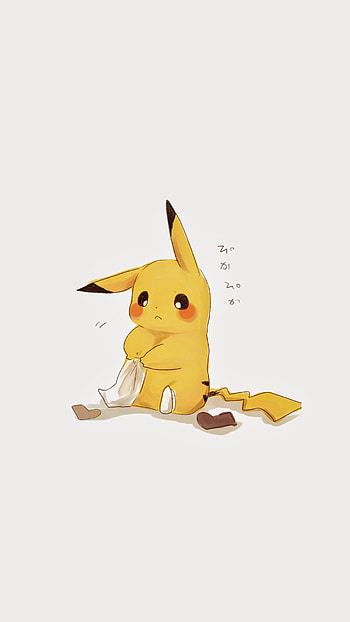 Pikachu Cartoon, Cute Pokemon HD phone wallpaper