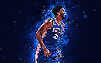 Joel Embiid, NBA, Philadelphia 76ers, Cameroonian, Basketball HD wallpaper