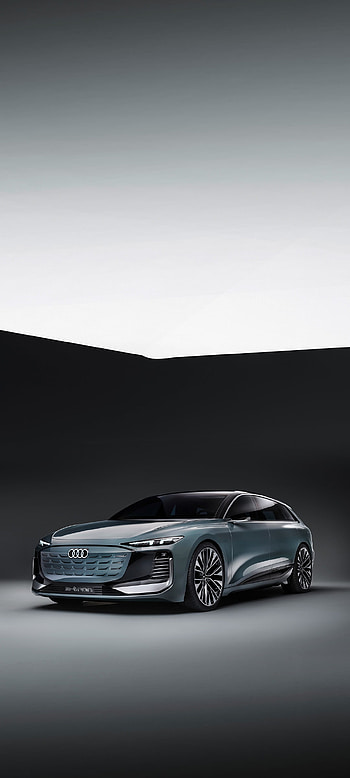 electric car, vehicle, Audi A6 E-Tron HD phone wallpaper