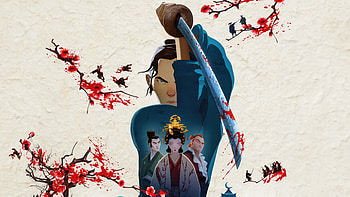 Blue Eye Samurai HD wallpaper