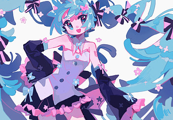 Hatsune Miku Anime – Vibrant Vocaloid Visuals, Hatsune Miku, Anime, Vocaloid HD wallpaper