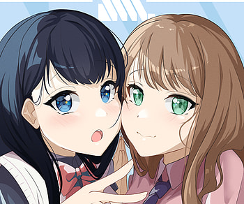 Yume Minami & Rikka Takarada, Rikka Takarada, Yume Minami, Anime, SSSS.Dynazenon HD wallpaper