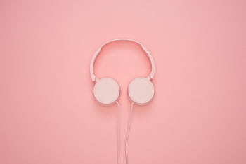 Aesthetic pink heads on a pastel background, perfect for a modern and stylish look. HD wallpaper