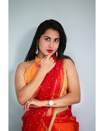 Kanchan bamne, fashion design, black hair HD phone wallpaper