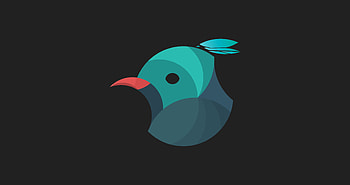 Blue Jays Logo Minimalism , blue-jay, birds, animals, minimalism, logo, minimalist HD wallpaper