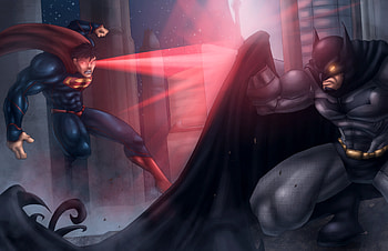 Batman Vs Superman Artwork , batman, superman, artwork, artist, artwork, deviantart, digital-art HD wallpaper