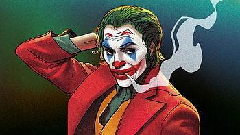 Joker Smoking Illustration , joker, superheroes, artist, artwork, digital-art, artstation HD wallpaper