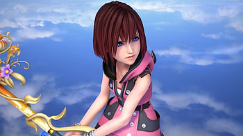 Kairi kingdom hearts anime, Exciting game trailer, Anticipation for new titles, Thrilling adventures HD wallpaper