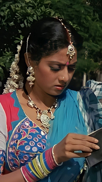 Sreedevi, bollywood actress, vintage HD phone wallpaper