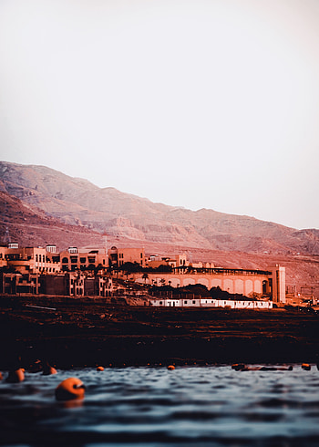 Mountains, Architecture, Building, Coast, Miscellanea, Miscellaneous HD phone wallpaper