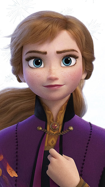Queen Anna, Frozen Animation, Arendelle Kingdom, Disney Princess HD phone wallpaper