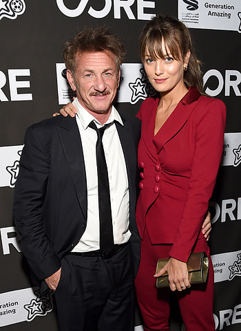 Sean Penn, Estranged wife, Love, Leila George HD phone wallpaper