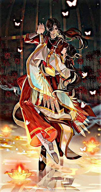 ^_^ pero mejorado xd, tgcf, hualian, tian guan ci fu, mxtx, xie lian, hua cheng HD phone wallpaper