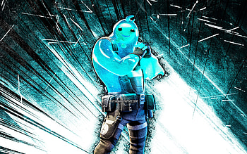 Rippley, grunge art, Fortnite Battle Royale, Fortnite characters, Rippley Skin, blue abstract rays, Fortnite, Rippley Fortnite HD wallpaper