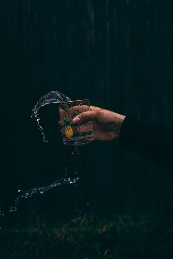 Dark, Hand, Miscellanea, Miscellaneous, Spray, Glass HD phone wallpaper