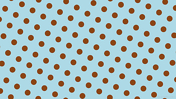 brown blue spots polka dots light blue saddle brown HD wallpaper