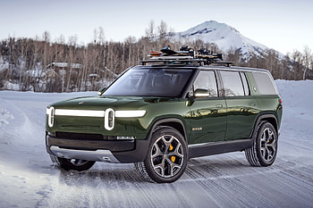 Winter, Rivian Automotive HD wallpaper