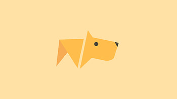 Dog Minimalism, minimalism, artist, dog, digital-art HD wallpaper