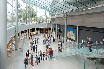 Van Gogh Museum, Amsterdam, Glass HD wallpaper