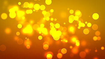 Orange Bokeh HD wallpaper