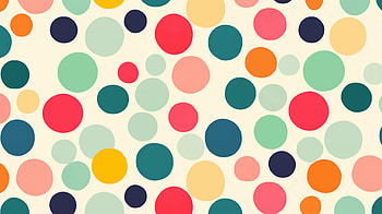 Artistic Polka Dot Patterns - Collection, artistic, pattern, polka dot, colorful pattern, abstract design HD wallpaper