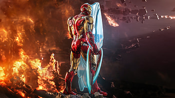 Iron Man Coming , iron-man, superheroes, artwork, digital-art HD wallpaper