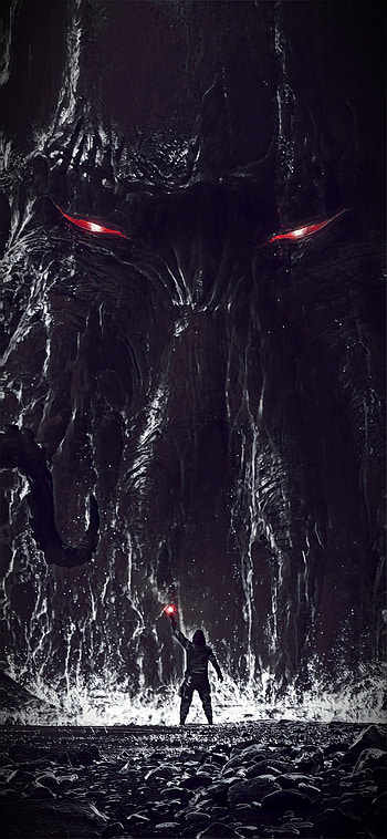 Cthulhu, people_in_nature, red HD phone wallpaper