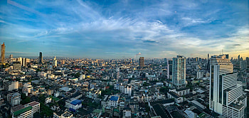 Bangkok skyline, Sehenswrdigkeiten interessante orte HD wallpaper