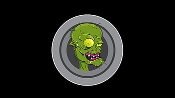 Art, Zombies, Vector HD wallpaper