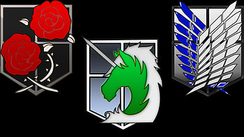 ... Shingeki no Kyojin (Recon, Police, Stationary) by iammrx HD wallpaper