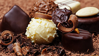 Chocolate, food, sweets, white Chocolate HD wallpaper