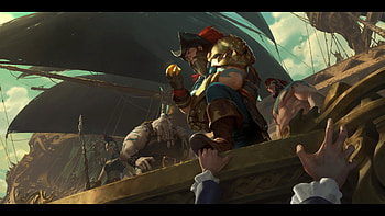 GangPlank, Gangplank (League Of Legends), video game, Legends of Runeterra HD wallpaper