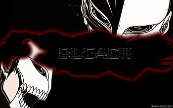 Hollow ichigo, bleach, black, ichigo, anime, hollow, red, cool, kurosaki HD wallpaper