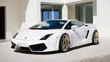 White Lamborghini Gallardo, 18102, Luxury car, High-performance HD wallpaper
