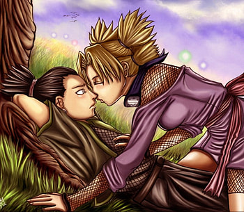 FiRsT K!sS 0f TeMaRi 4nD ShIkA, kiss, temi, shika HD wallpaper