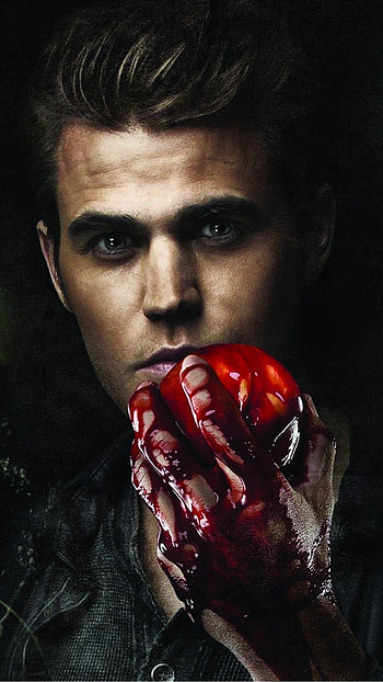 Enzo vampire, TV series, Dark secrets, Mystic Falls HD phone wallpaper