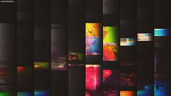 Glitch Art Abstract Lines, abstract, lines HD wallpaper
