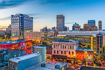 One Commerce Square, Memphis Skyline HD wallpaper