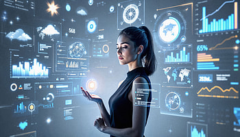 AI Art, Woman HD wallpaper