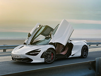White Mclaren 2020, mclaren, cars HD wallpaper