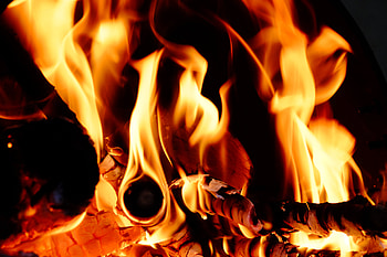 Fire, Bonfire, Flame, Miscellanea, Miscellaneous, Angle, Corner HD wallpaper