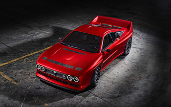 2021, Kimera EVO 37, , exterior, front view, red sports coupe, red EVO37, sports cars, Kimera HD wallpaper