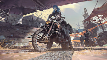 Cyborg Girl On Bike, artist, artwork, artstation HD wallpaper