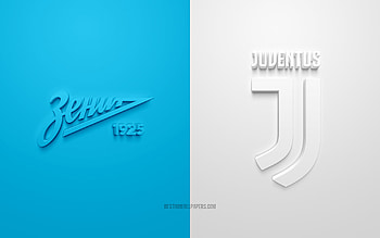 FC Zenit vs Juventus FC, 2021, UEFA Champions League, Group H, 3D logos, blue white background, Champions League, football match, 2021 Champions League, FC Zenit, Juventus FC HD wallpaper