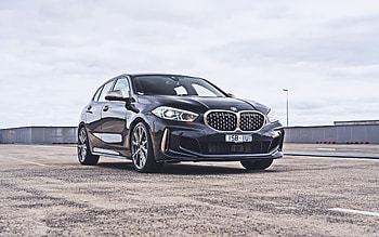 BMW M135i xDrive, , offroad, 2022 cars, F40, AU-spec, BMW F40, german cars, BMW HD wallpaper
