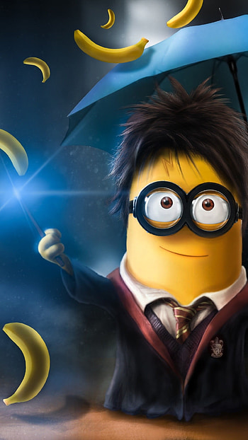 Minion Potter HD phone wallpaper