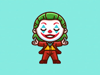 Joker Little Minimal, joker-movie, joker, superheroes, supervillain HD wallpaper