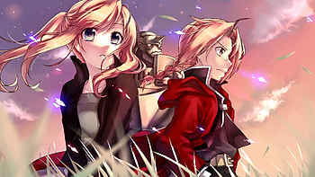 Edward Elric, Anime, Fullmetal Alchemist, Winry Rockbell HD wallpaper
